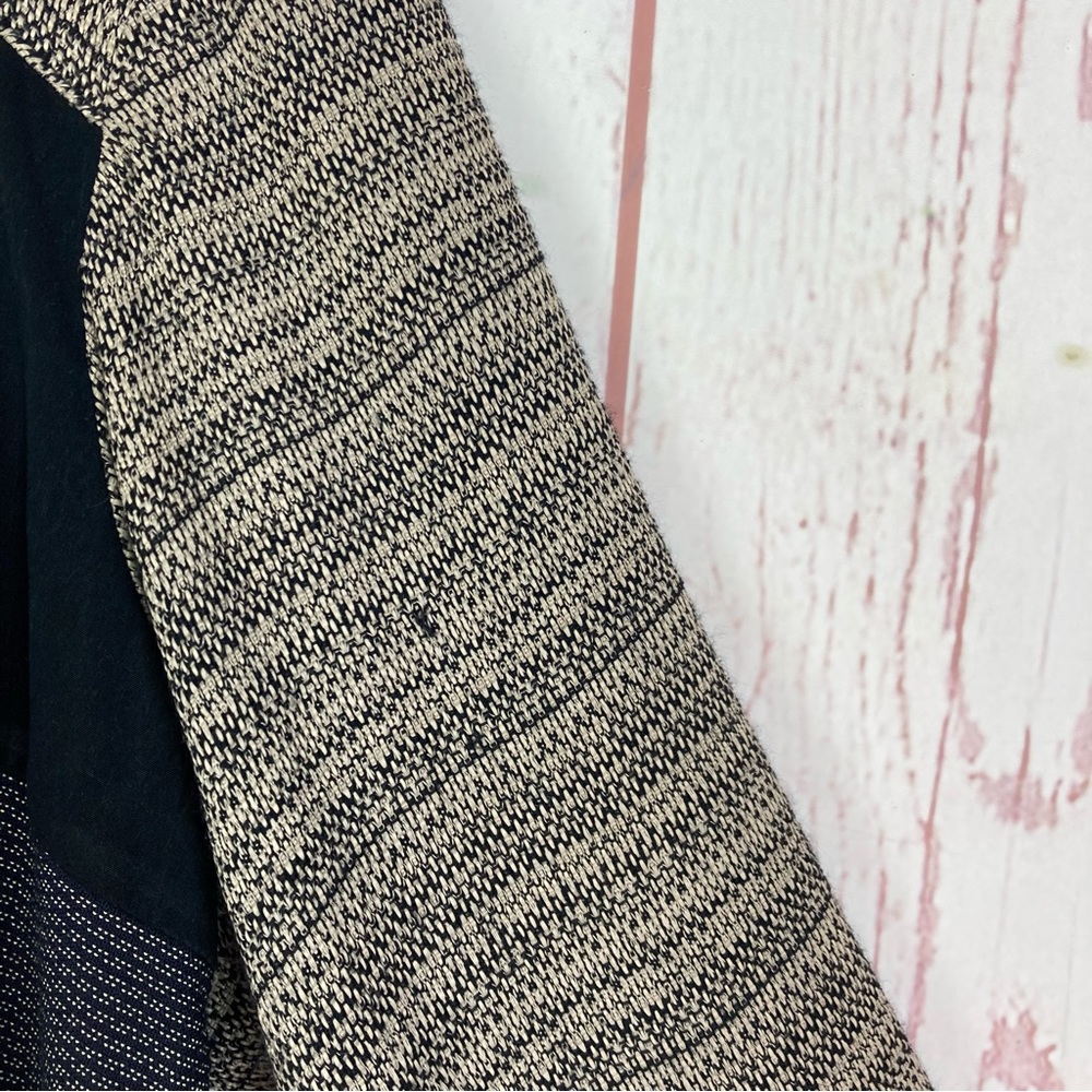 Vintage Saint Germain Woman 1X Button Shirt Mixed Media USA Unique Buttons Flaws - Picture 13 of 14